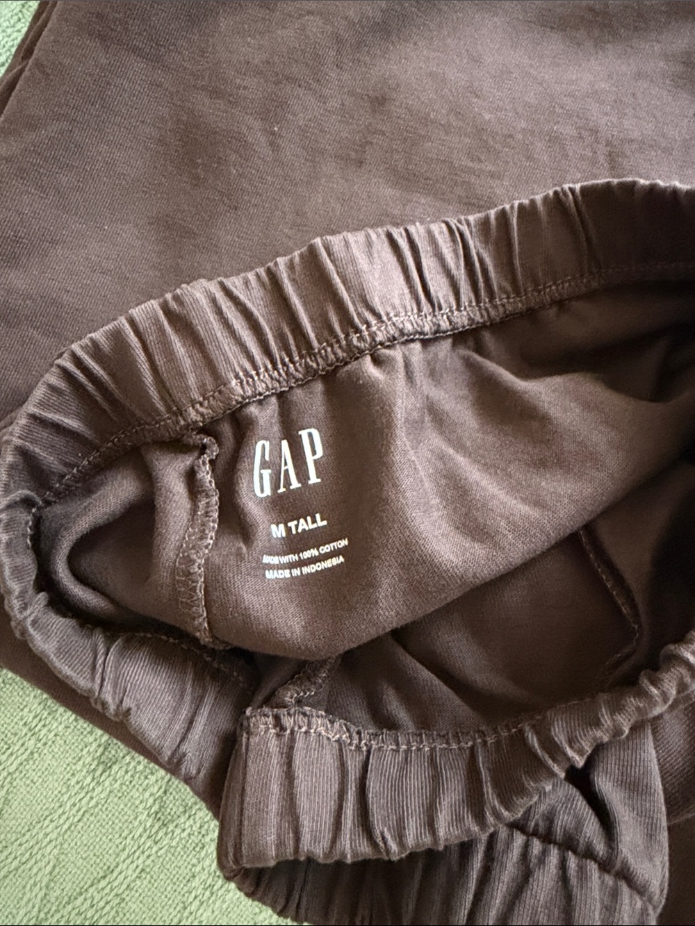 GAP Brown Wide-Leg Pull-On Pants - Picture 7 of 7